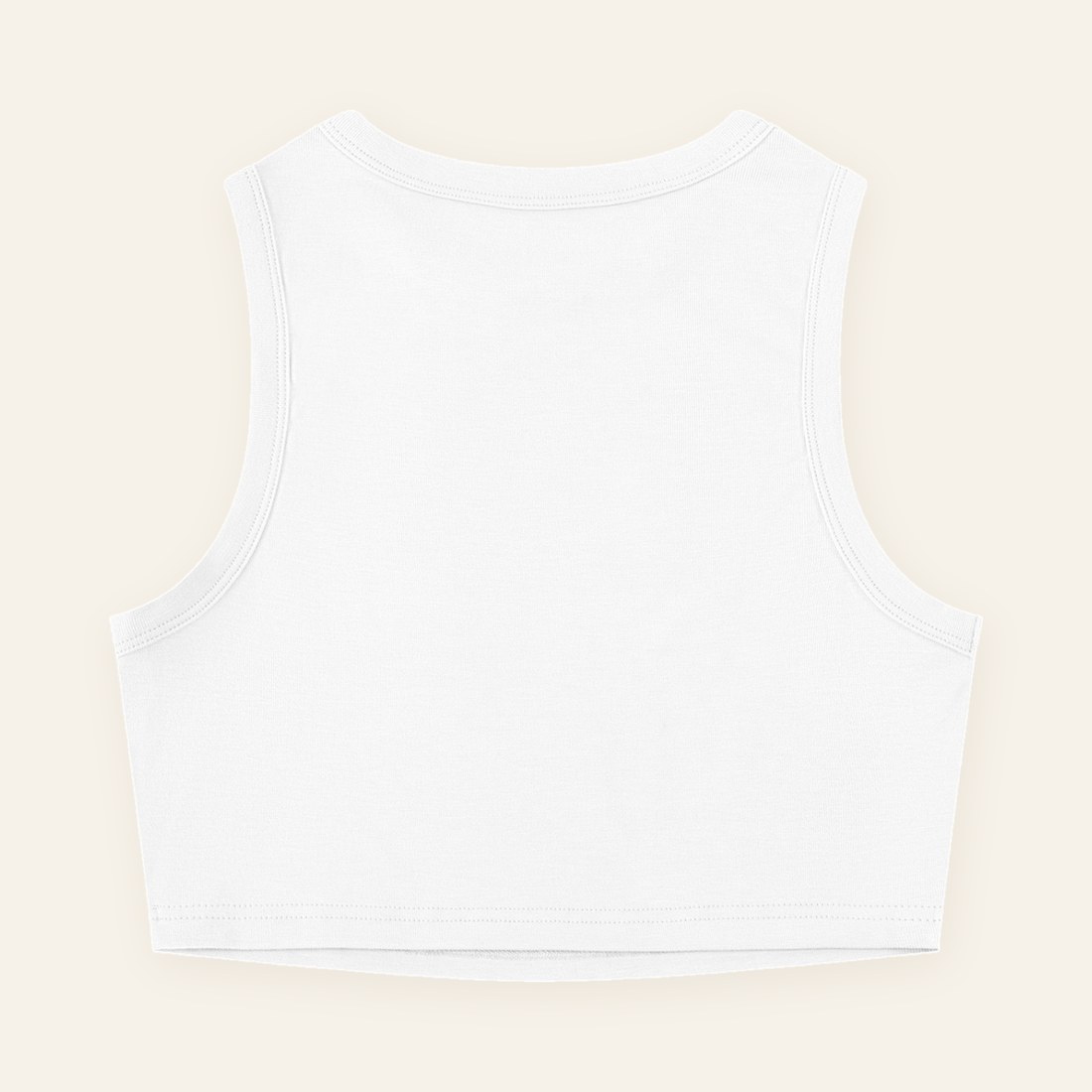 Tide Pool Crop Tank — back